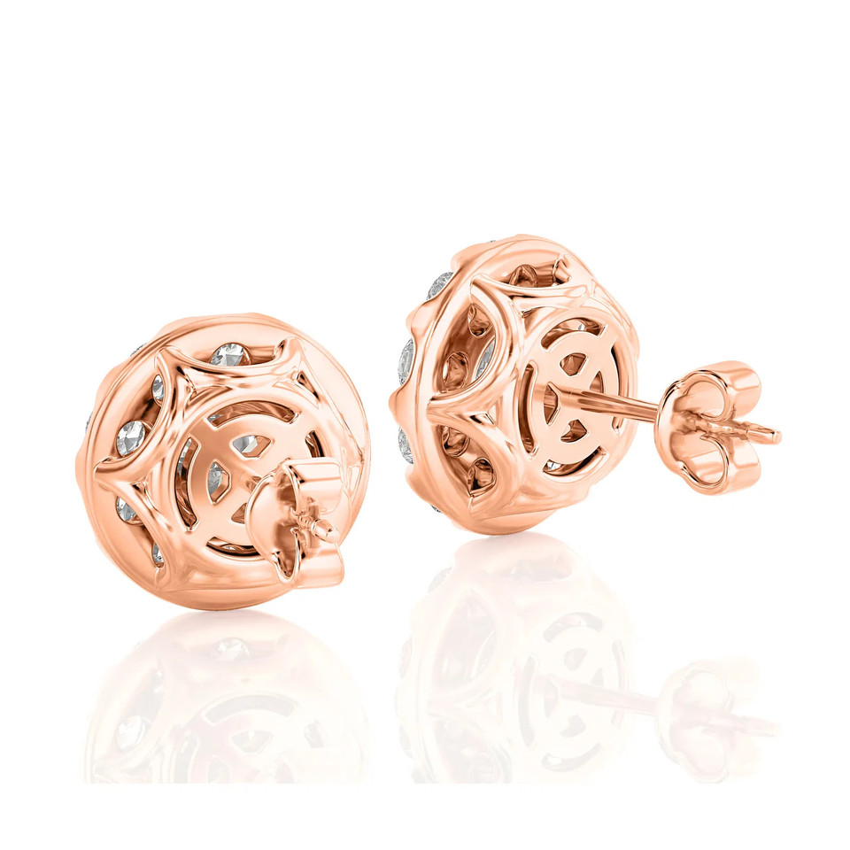 Classic Round Halo Stud Earrings (2.00 ct.tw.)