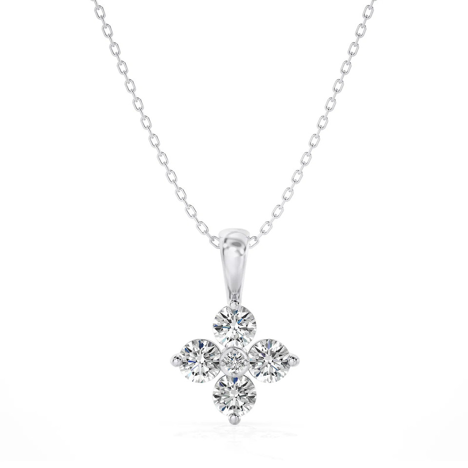 14K White Gold