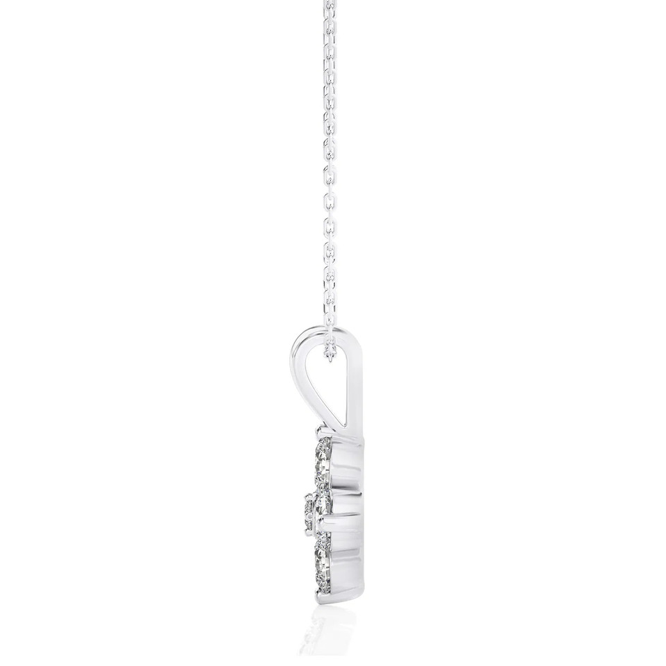 14K White Gold