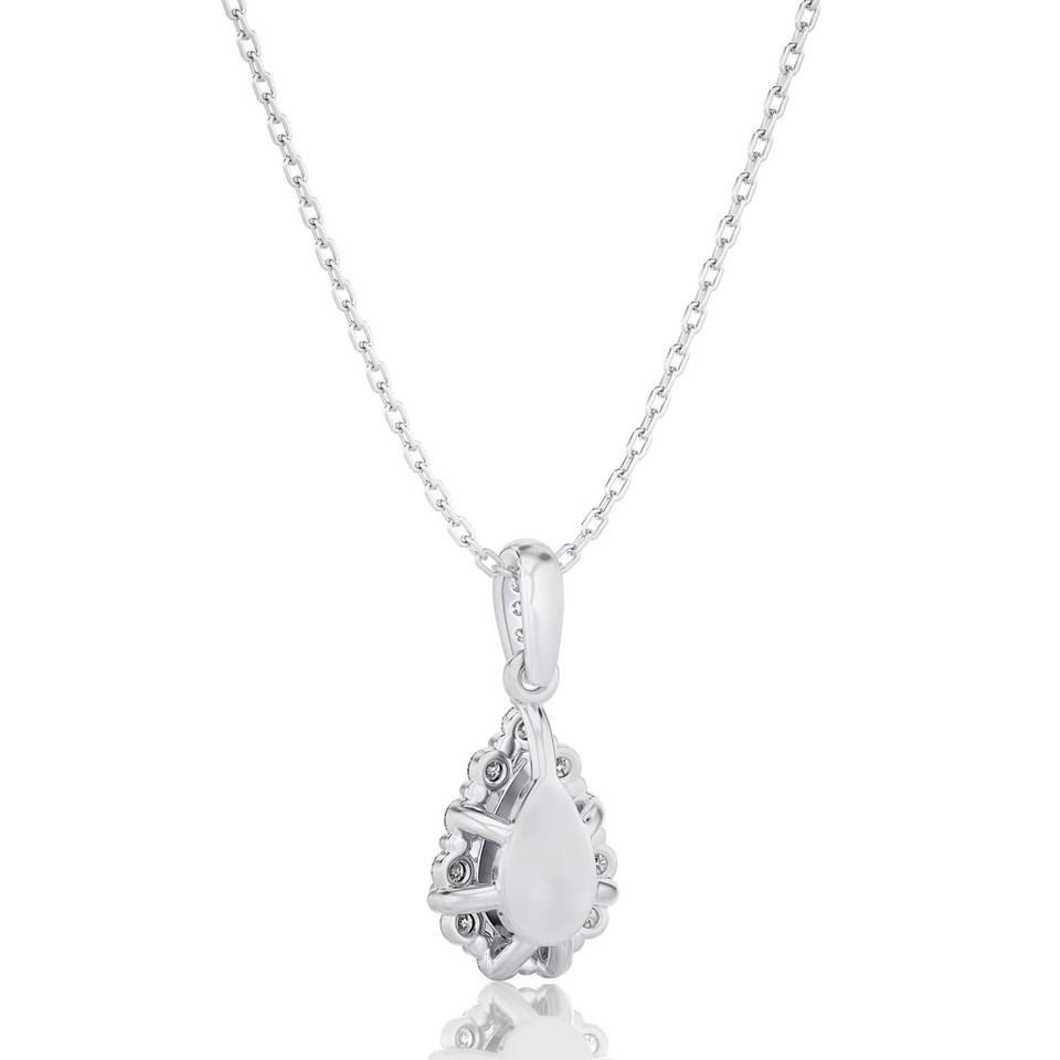 14K White Gold