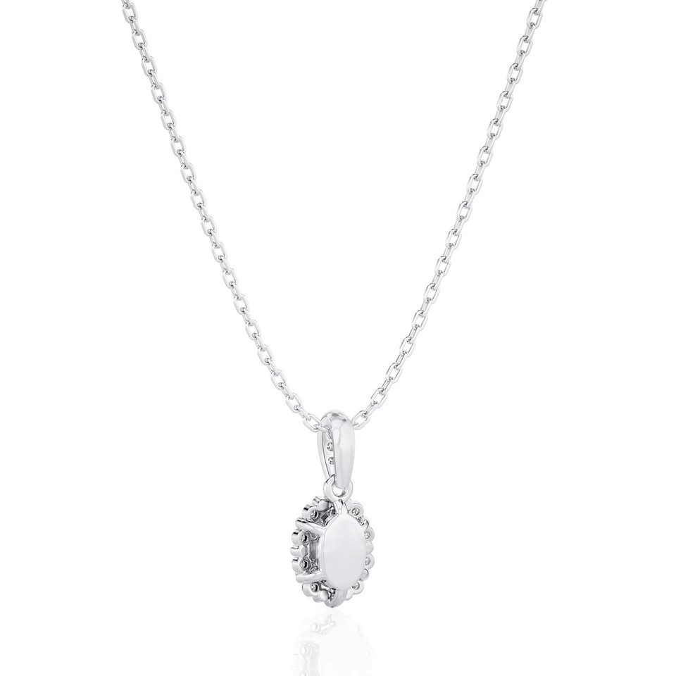 14K White Gold