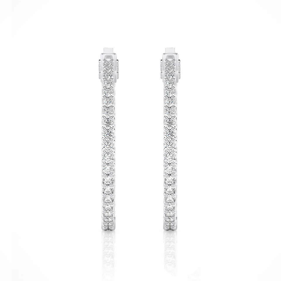 14K White Gold