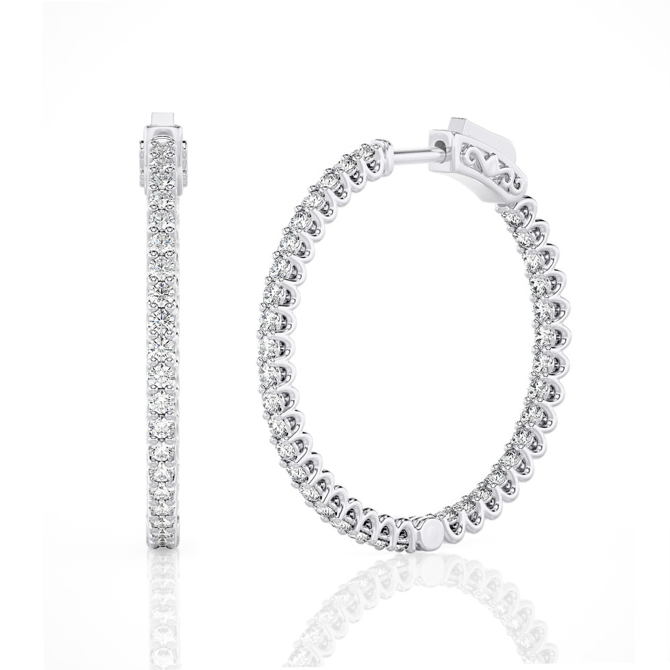 14K White Gold