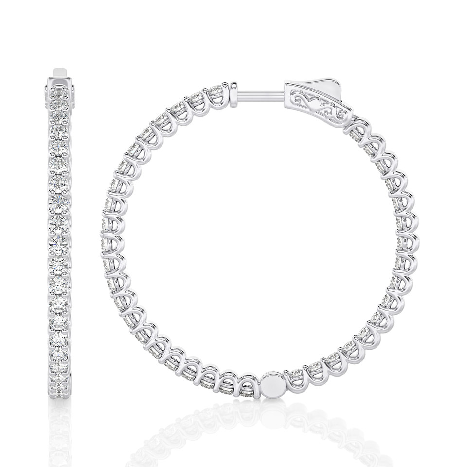 14K White Gold