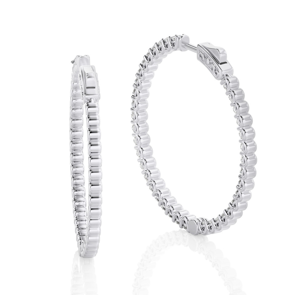 14K White Gold