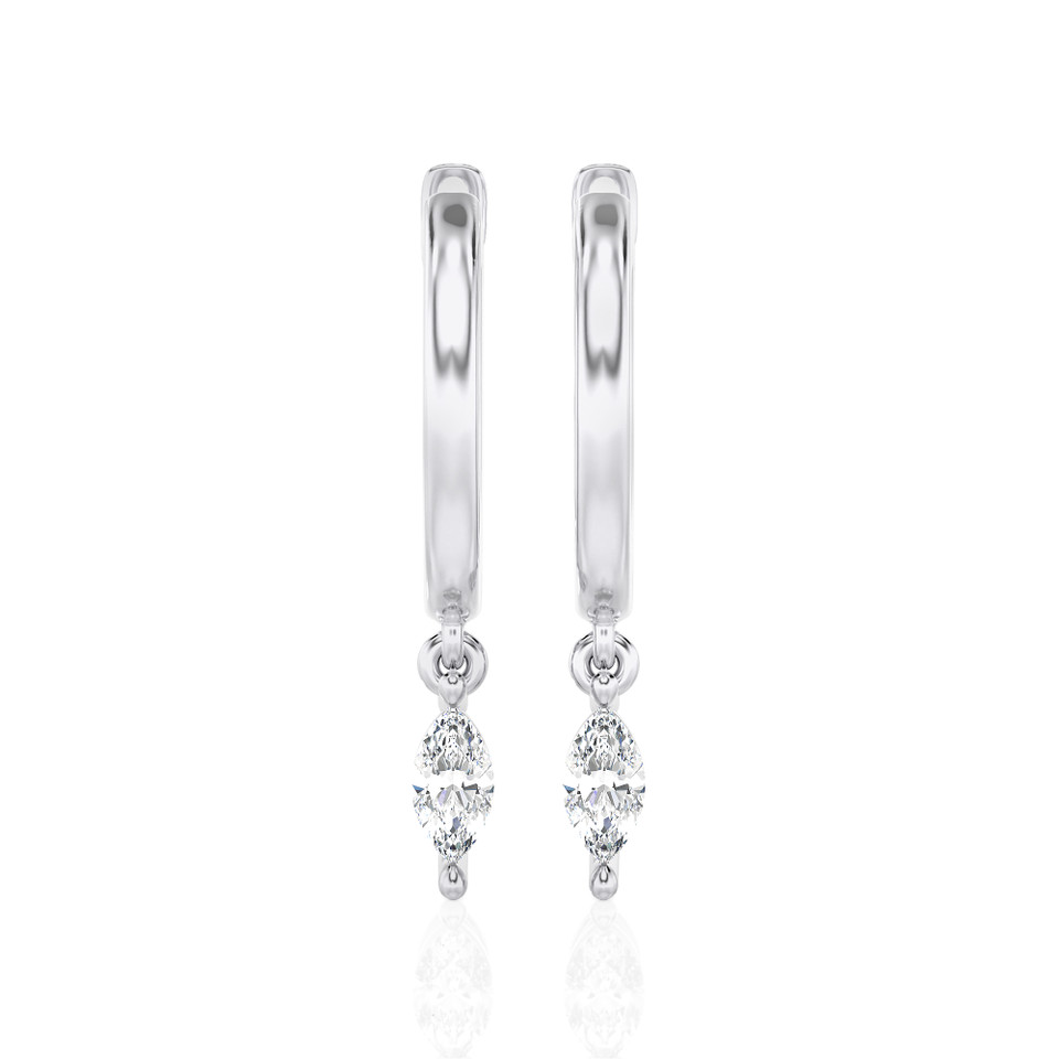 14K White Gold