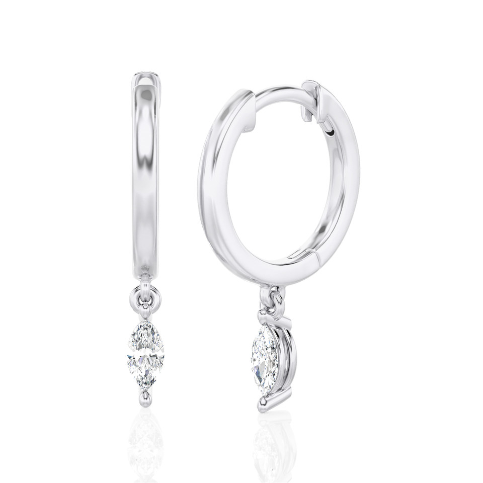 14K White Gold
