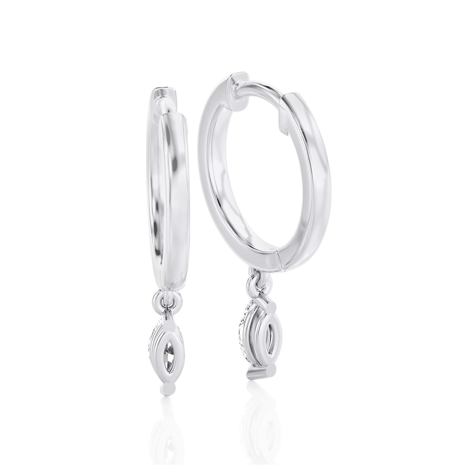 14K White Gold