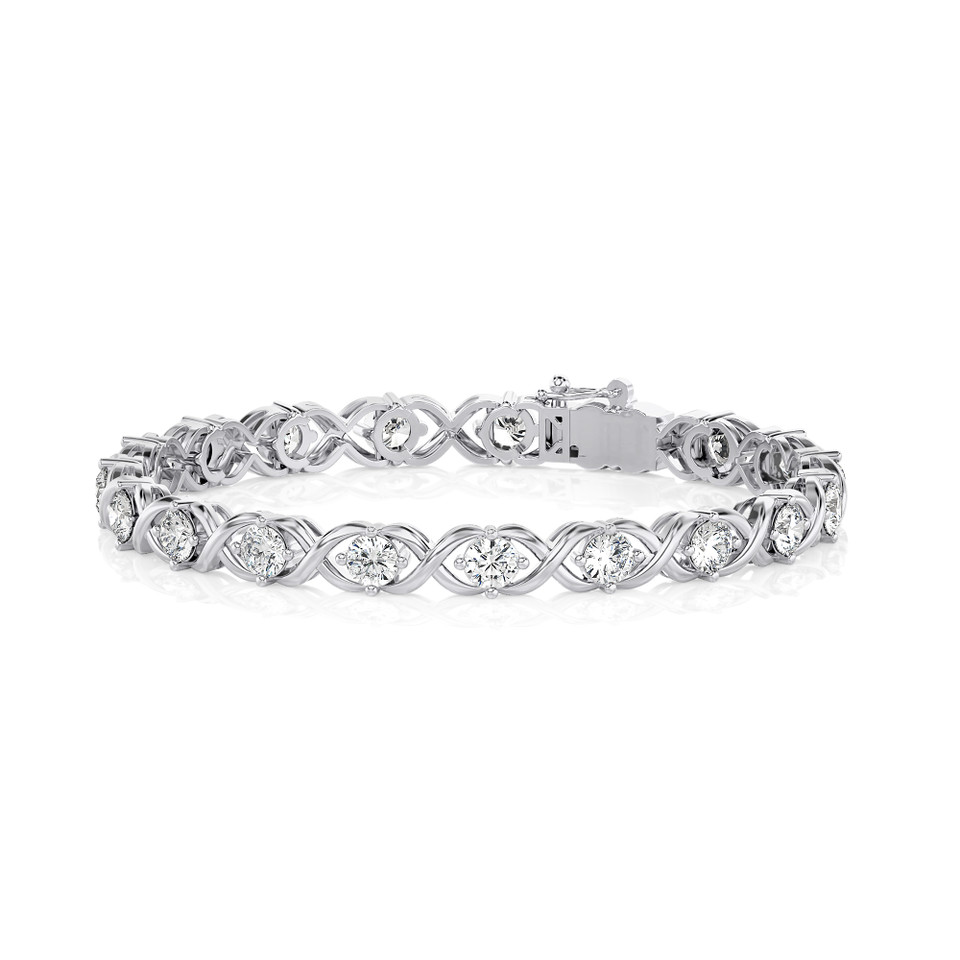 14K White Gold