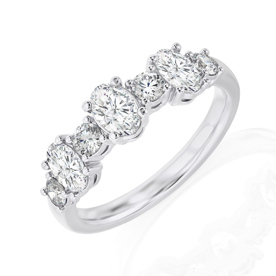 14K White Gold