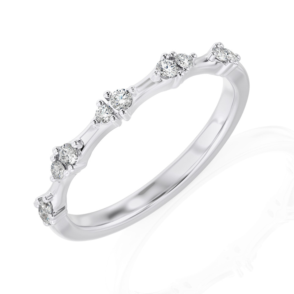 14K White Gold