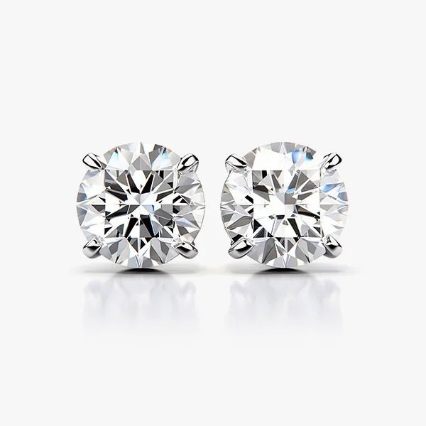 Diamond Stud Earrings