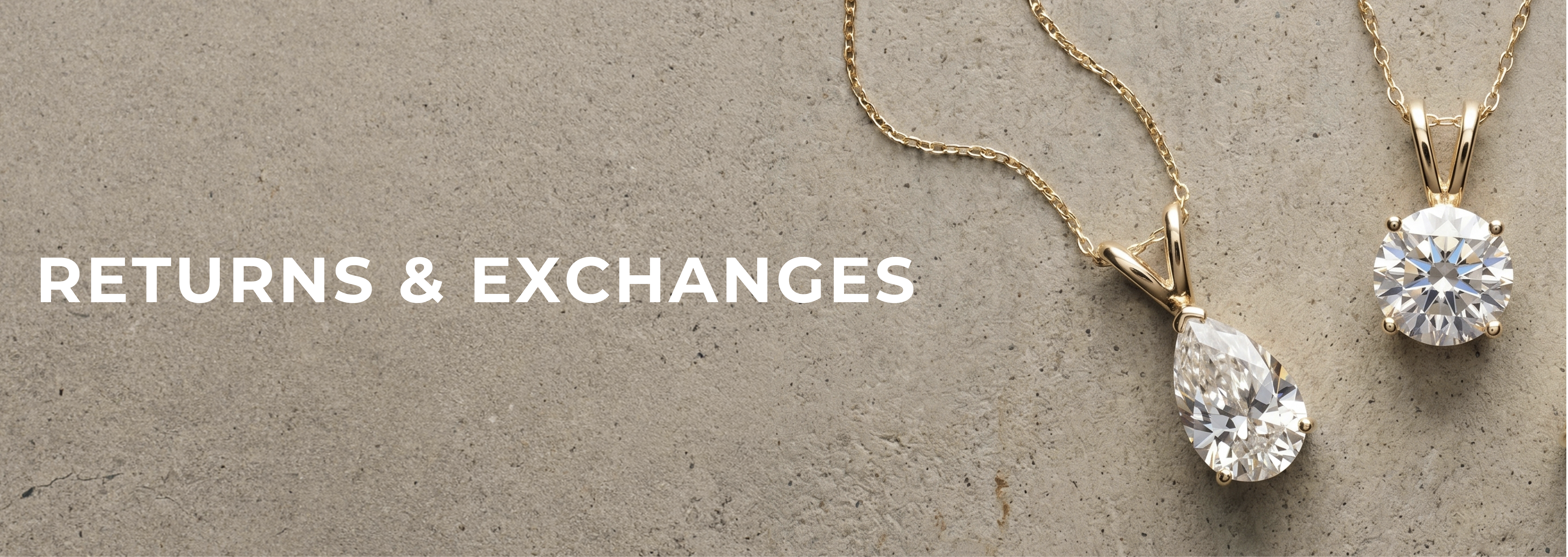 returns and exchanges banner