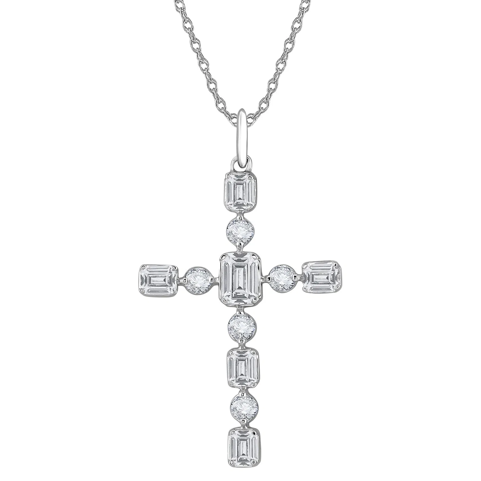 Cross Pendant (1.00 ct.tw)