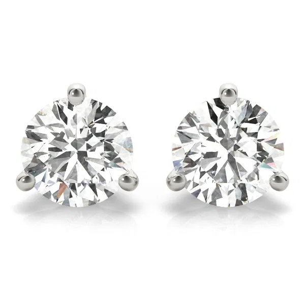 Martini Lab Grown Diamond Studs with Hidden Halo (1.06 ct.tw.)