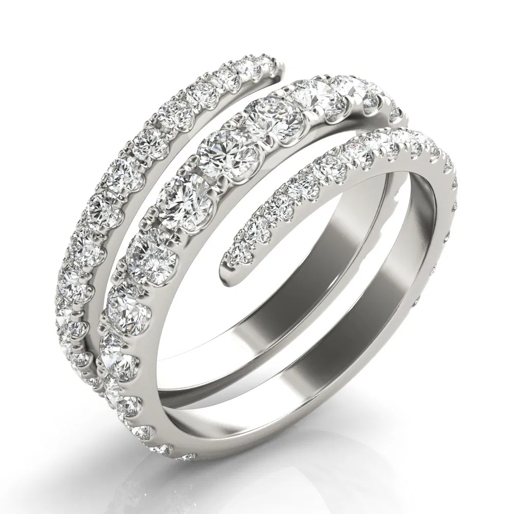 Lab Grown Diamond Swirl Fashion Ring