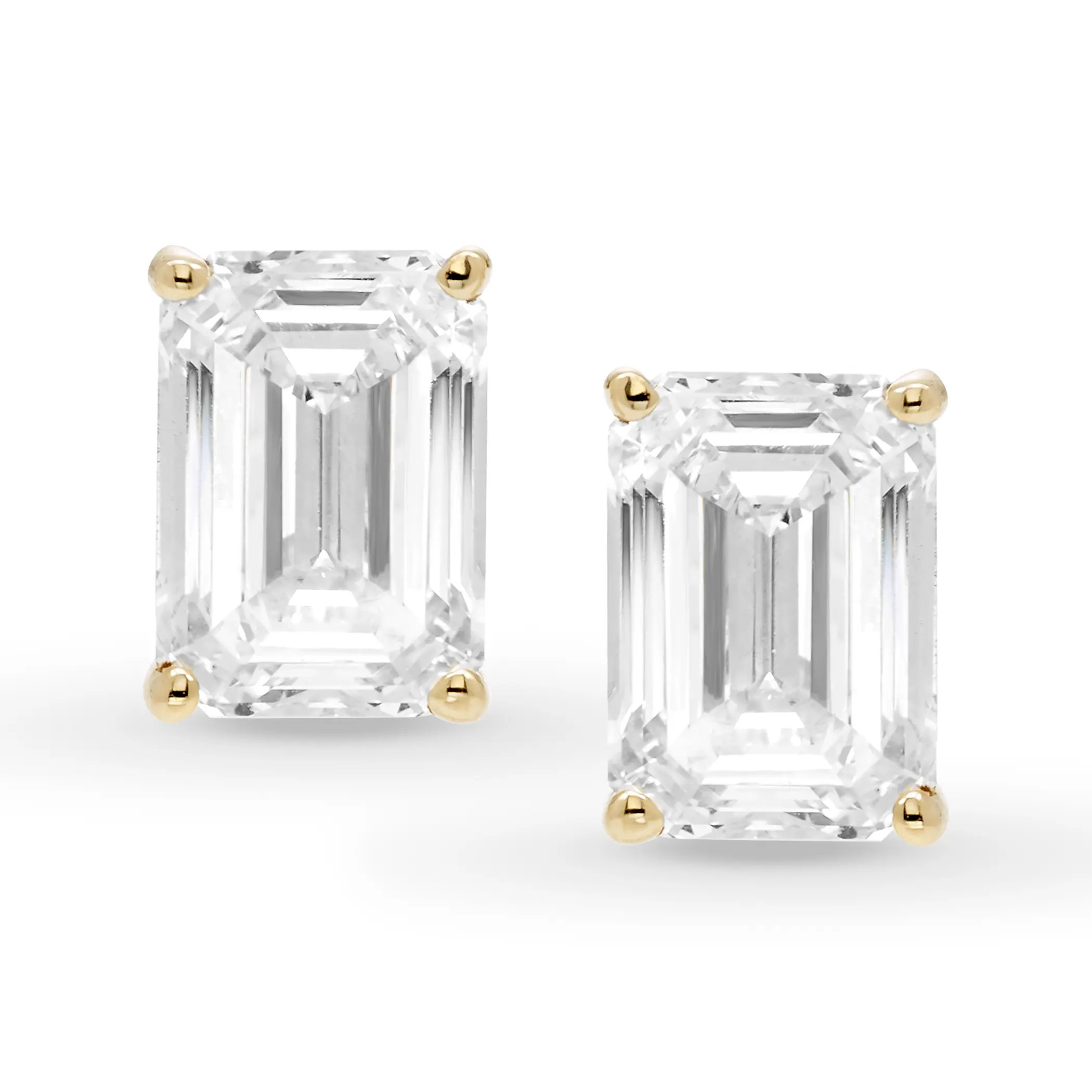 Emerald Stud Earrings (1.00 ct.tw.)
