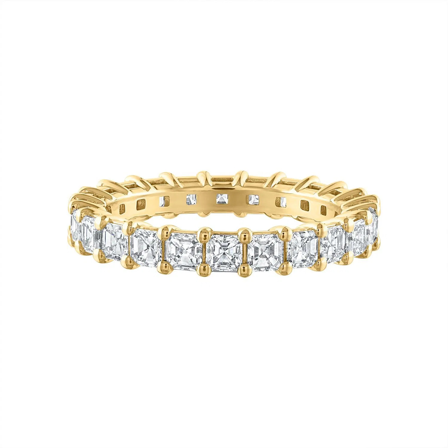 Asscher Eternity Ring (3.89 ct.tw.)