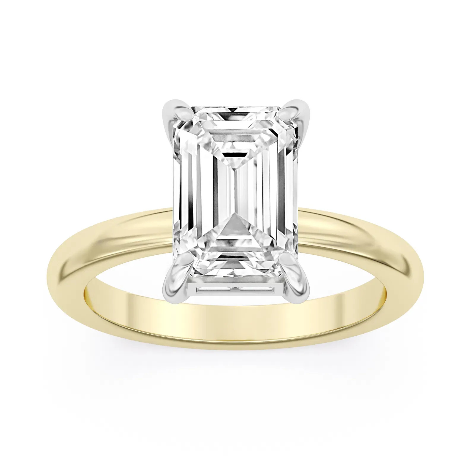 Emerald-Cut Diamond Engagement Ring (3.34 ct.tw.)