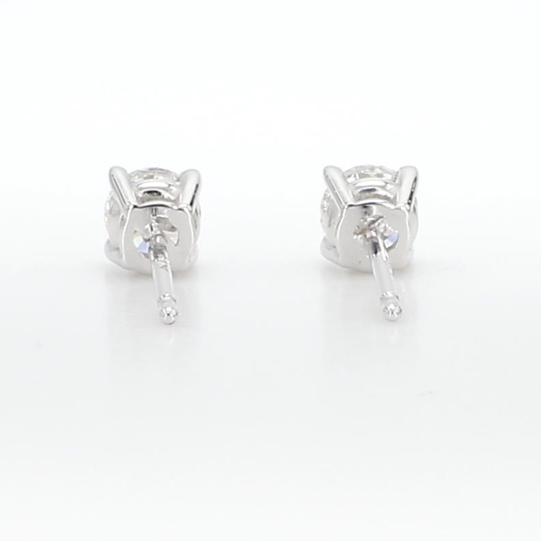 Round Stud Earrings (0.75 ct.tw.)
