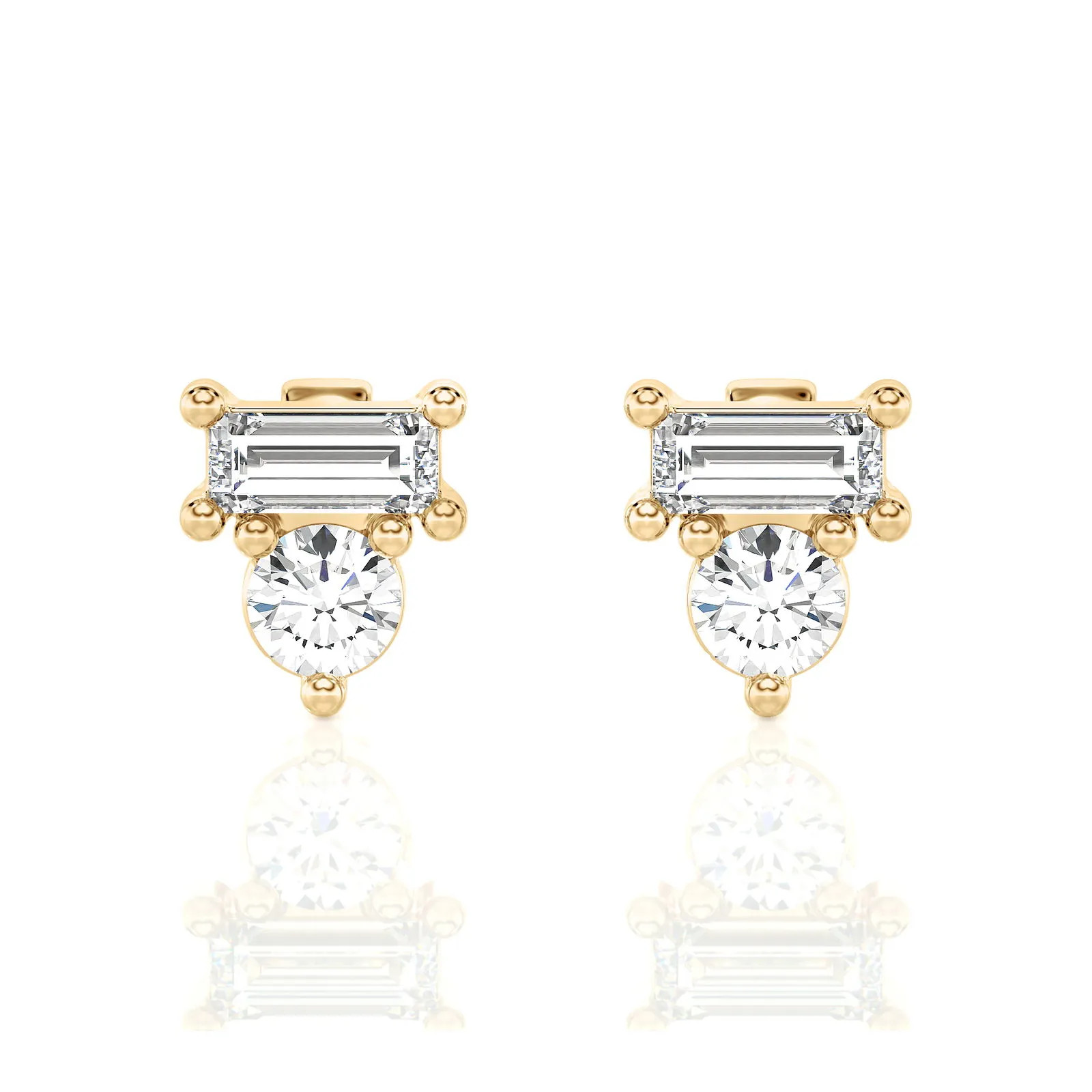 Lab Grown 0.20Ct Diamond Stud Earrings