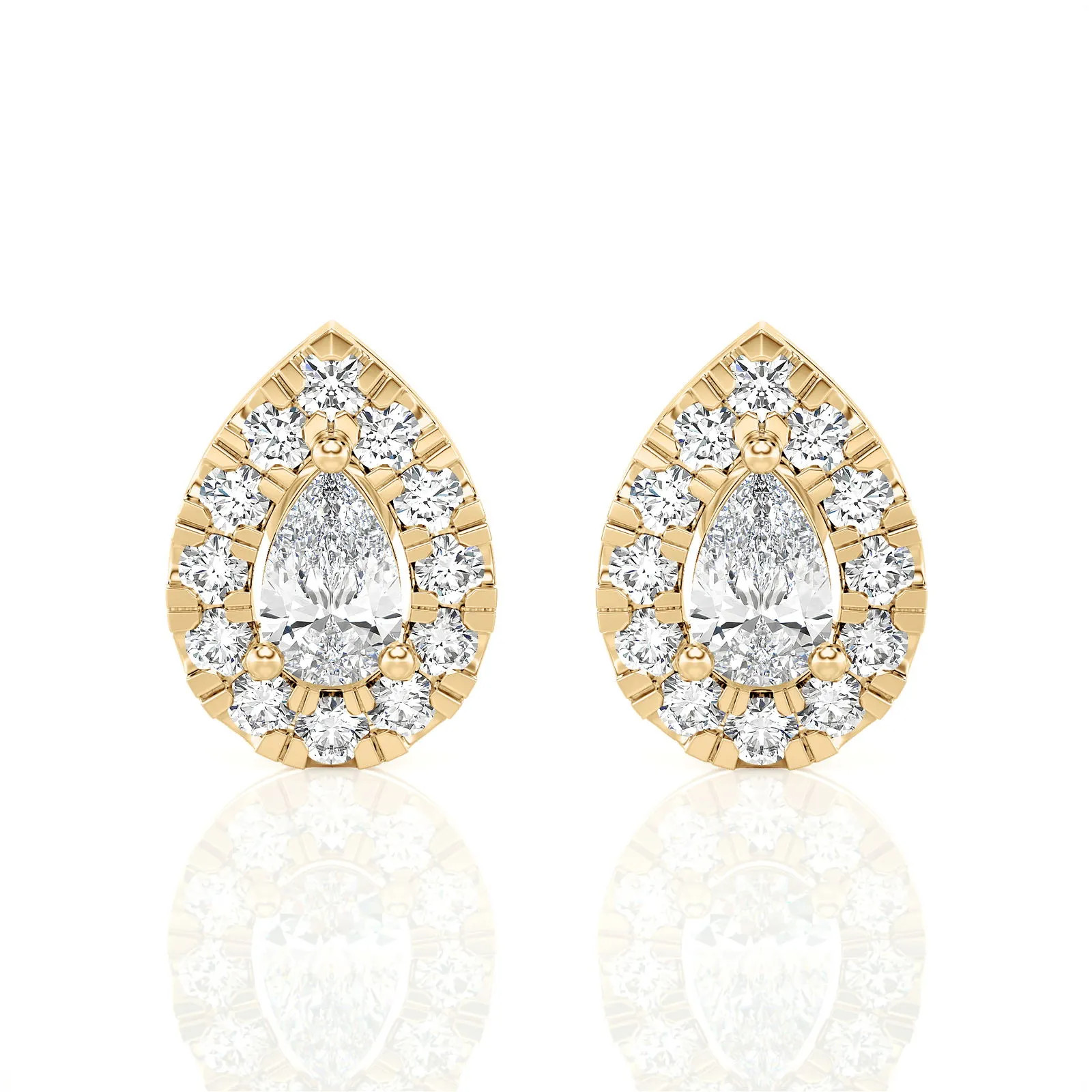 Lab Grown 2.0 14K Ct Diamond Stud Earrings