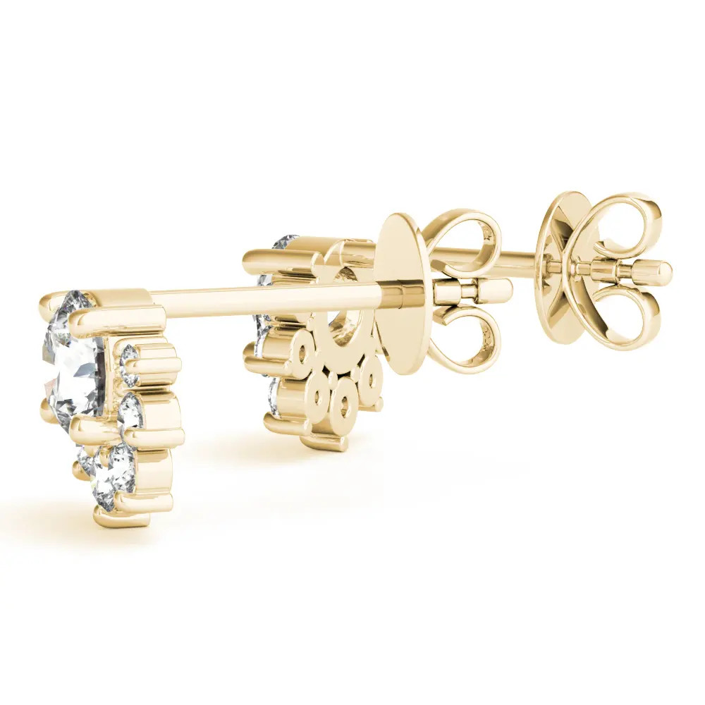 Yellow Gold Diamond Stud Earrings (0.75 ct.tw.)