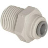3/8"x1/4" Connector M TubexMPT GRY ACTL