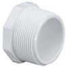 2" SCH40 PVC Threaded Plug