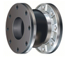 Expansion Joint: 10 in Pipe Size, Flanged, Steel, EPDM Joint, 16 in Flange Dia, 8 in Overall Lg