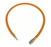 CONTINENTAL Air and Multipurpose Hose Assembly: 3/8 in Hose Inside Dia., Orange, 25 ft Hose Lg