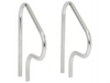 30" Stainless Steel Figure 4 Handrail (Pair) .065 Wall Commercial Grade