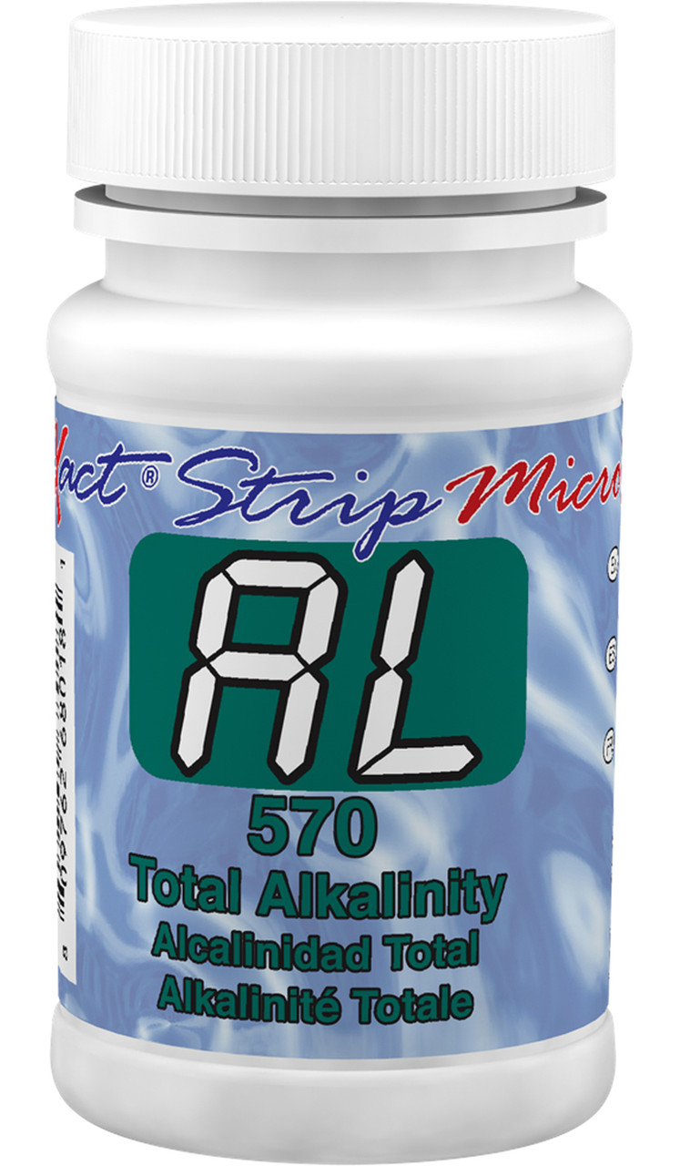 Alkalinity 570-II, Total - Starter (25 Strips)