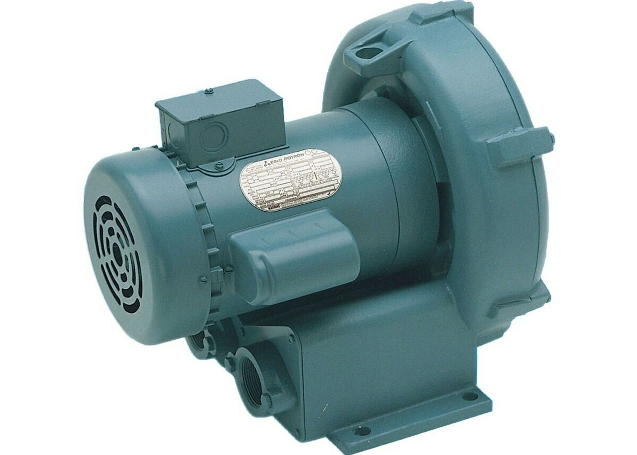 Ametek Rotron Commercial 2 HP 3PH 230/460V Blower with TEFC Motor