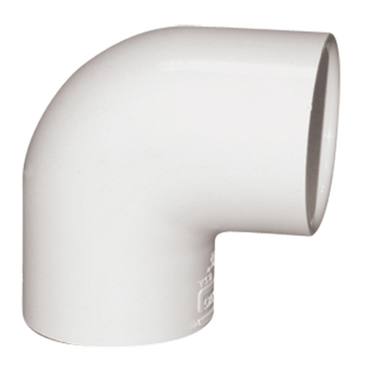 6" PVC SCH40 90 Degree Elbow Slip x Slip