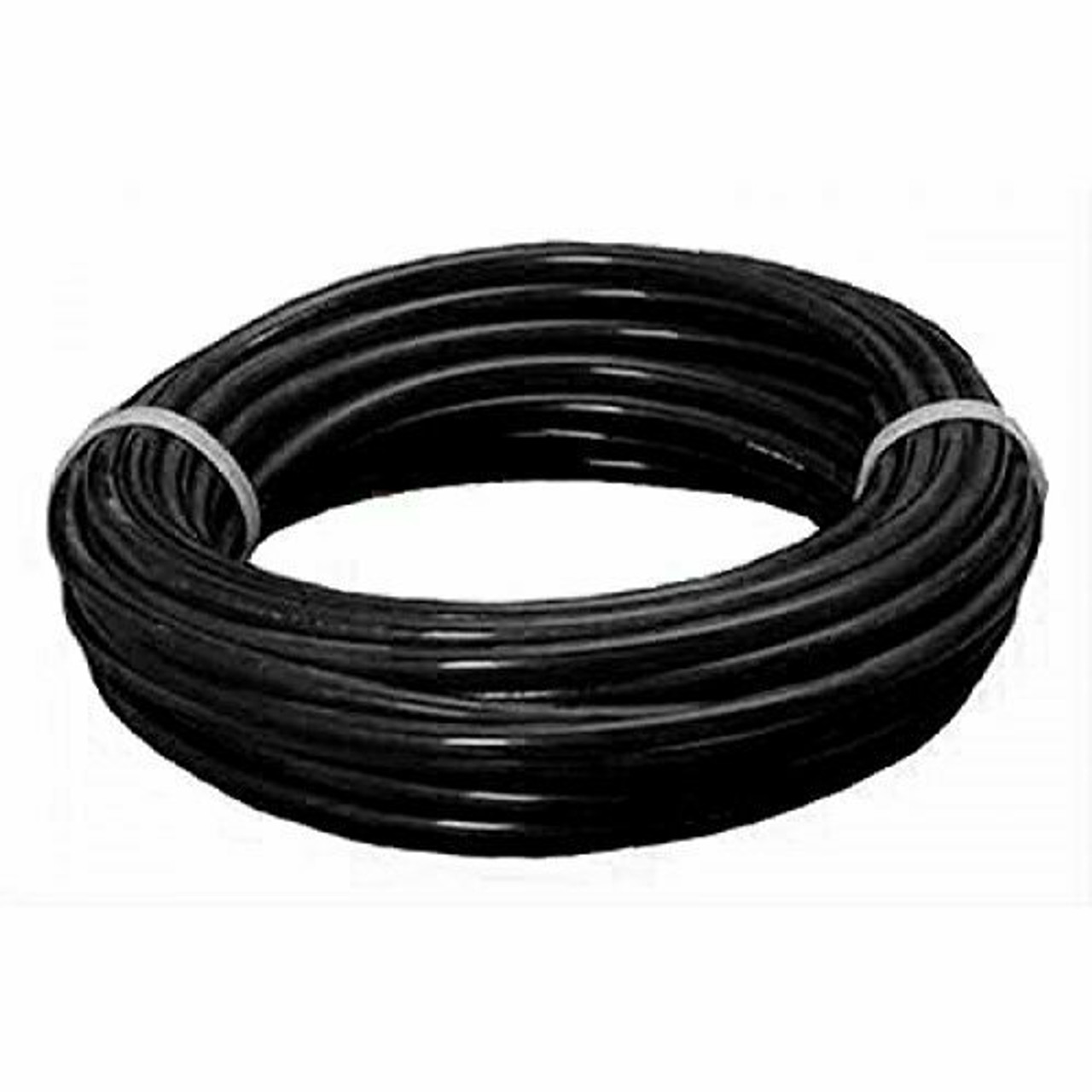 500FT Roll of 1/2" ID x 5/8" OD x 1/16" W Black Poly Tubing