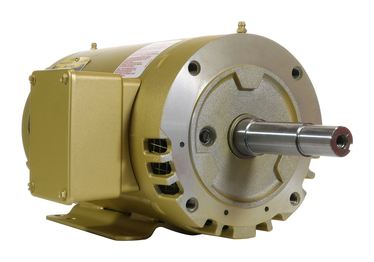 Pentair Motor For 3 HP, 3600 RPM, 3 Phase, 60 Hz, 145JM Frame, 230/460 V, Open Dripproof