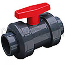 1/2 PVC TU BALVALV SOC/THD FKM