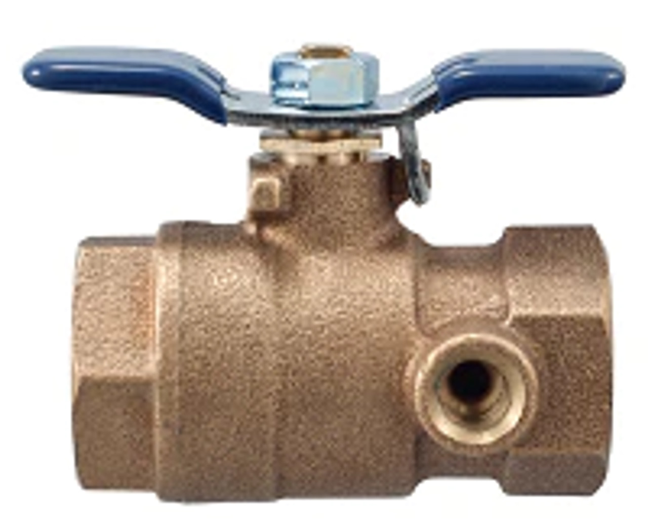 Tapped Lead Free Ball Valve 1/2in