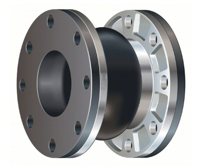 Expansion Joint: 10 in Pipe Size, Flanged, Steel, EPDM Joint, 16 in Flange Dia, 8 in Overall Lg