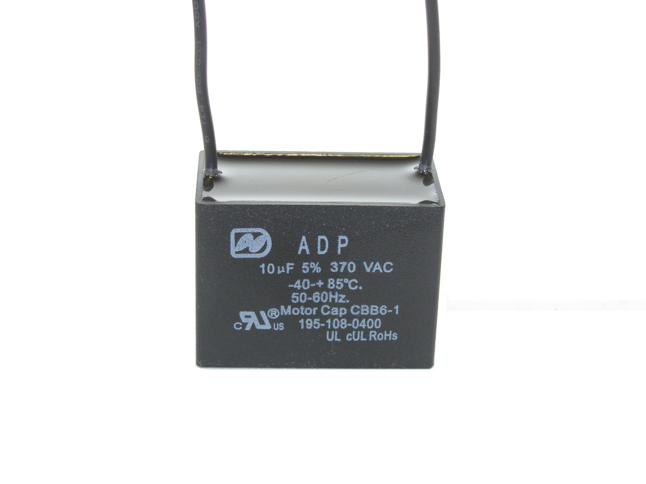 ADP370M106J-M2 10 uF 370 VAC Capacitor 195-108-0400
