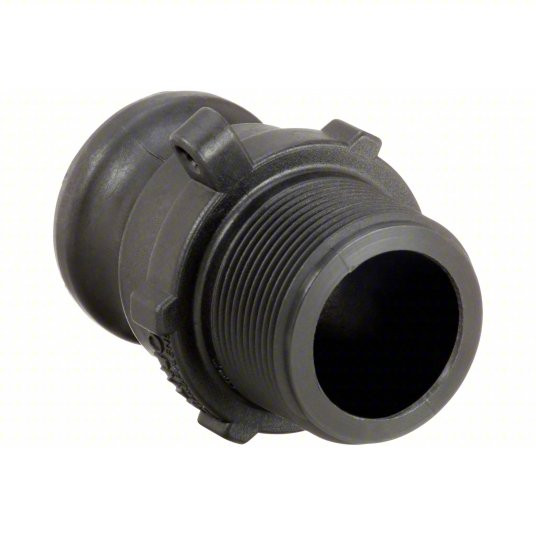 Cam and Groove Adapter, 1-1/2inch, Poly