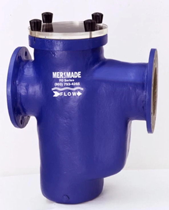 Mer-made 8" FO Series Complete Strainer with SS Basket and Acrylic Lid