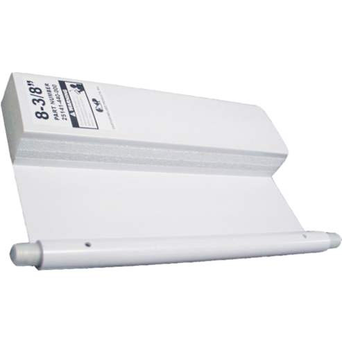 Skimmer Spring-Lock Weir Door 8-3/8", White