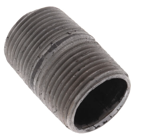 3/4" x 1-1/2" Schedule 40 Black Nipple