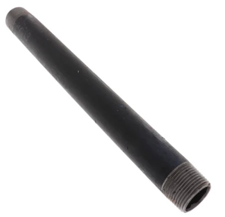 3/4" x 10" Schedule 40 Black Nipple