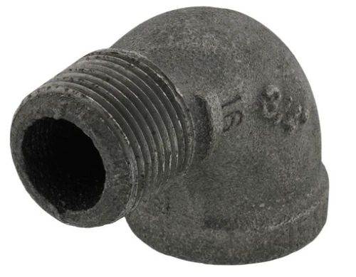 3/4" Black 90° Street Ell, Class 150