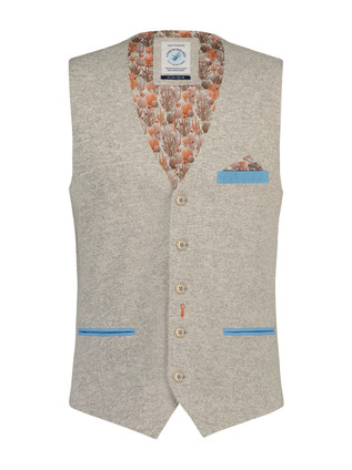 Waistcoat fine textured