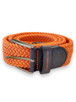 Braided elastic belt two tone