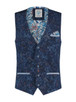 Waistcoat pique floral